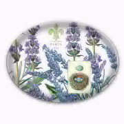     Lavender Rosemary Glass Soap Dish