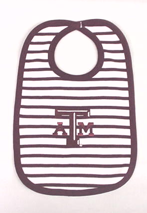 Texas A&M Stripe Bib Texas A&M Stripe Bib