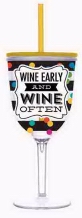 Acrylic Wine Glass -Wine Early Acrylic Wine Glass -Wine Early