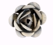 White Zinc Magnetic Garden Rose