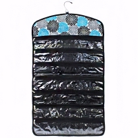 Blue & Black Hanging Jewelry Bag Blue & Black Hanging Jewelry Bag