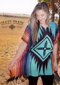 Santa Fe Poncho Santa Fe Poncho
