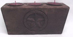 Wood Sugar Mold with Star