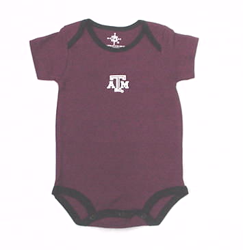 Maroon & Black Texas A&M Onesie Maroon & Black Texas A&M Onesie