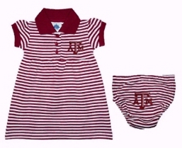 Striped Texas A&M Dress Striped Texas A&M Dress