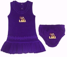 Ruffle LSU Dress Ruffle LSU Dress