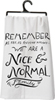 Nice & Normal Dish Towel