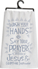 Jesus & Germs Dish Towel