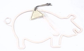 Pink Pig Dinner Bell