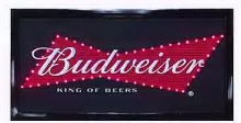 Sign-LED Budweiser