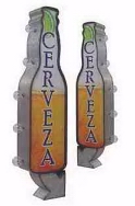 Sign-LED Cerveza