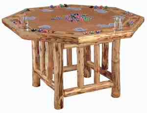 Octagon Poker Table