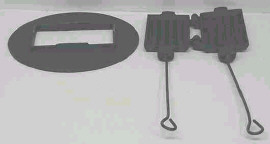 Waffle Iron Set for wood Stove