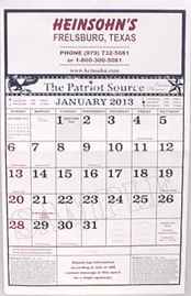 NEW Heinsohns Country Store 2025 Calendar