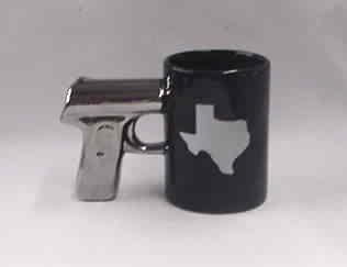 Texas Gun Mug