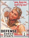 Defense Bond Stamps-Fly'em