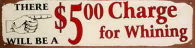 5 Dollar Charge