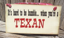 Hard to be Humble Tin Sign