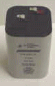Battery, rechargable 6 volt 4 a.h. w/ spade terminals