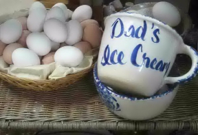Personalized Ice cream Bowl