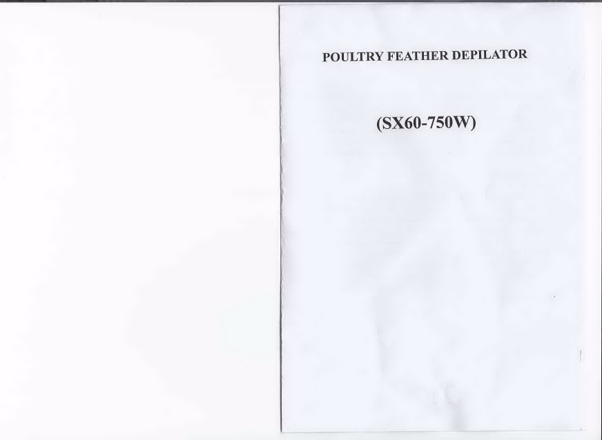 Poultry Plucker