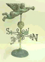 Angel Weathervane with base