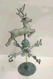 Weathervane Buck Deer with Stand